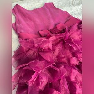 Marchesa Fuchsia Kids Dress